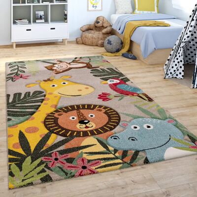 Tappeto Bambini PACO HOME Diamond 650 Beige - 140x200cm Tappeto Bambini PACO HOME Diamond 650 Beige - 140x200cm