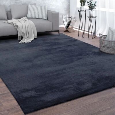 Tappeto Blu Navy a Pelo Corto - Tappeto Tappeto Blu Navy a Pelo Corto - Tappeto
