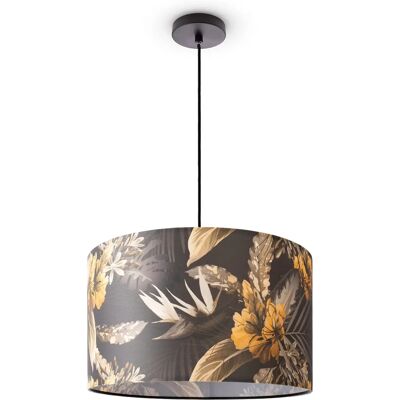 PACO HOME Hugo Flower Schwarze Pendelleuchte - Deckenlampe PACO HOME Hugo Flower Schwarze Pendelleuchte - Deckenlampe