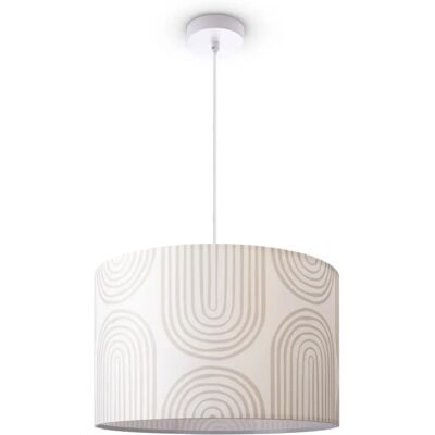 PACO HOME Hugo Säulen Pendelleuchte Weiß Modern Geometrisch PACO HOME Hugo Säulen Pendelleuchte Weiß Modern Geometrisch