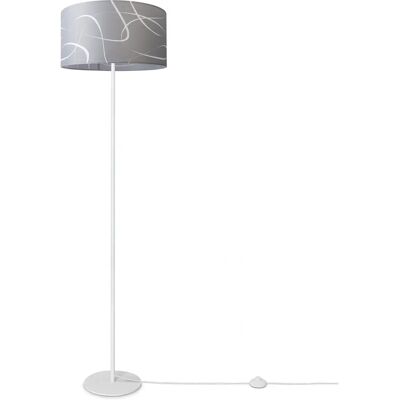 Lámpara de pie blanca Luca Tribal PACO HOME - Lámpara con pantalla de tela Lámpara de pie blanca Luca Tribal PACO HOME - Lámpara con pantalla de tela