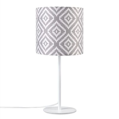 PACO HOME Luca Stella Lampada da Tavolo Bianca - Decorazione Moderna Vintage PACO HOME Luca Stella Lampada da Tavolo Bianca - Decorazione Moderna Vintage