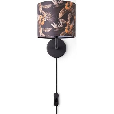 PACO HOME Luca Flower Schwarze Wandleuchte - Wandleuchte PACO HOME Luca Flower Schwarze Wandleuchte - Wandleuchte