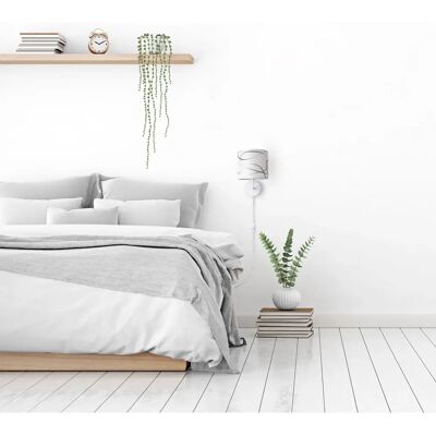 PACO HOME Weiße Wandleuchte - Modernes Abstrakt Design PACO HOME Weiße Wandleuchte - Modernes Abstrakt Design