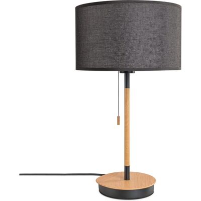 PACO HOME Skandinavische Schwarz Tischlampe - Nachttischlampe PACO HOME Skandinavische Schwarz Tischlampe - Nachttischlampe