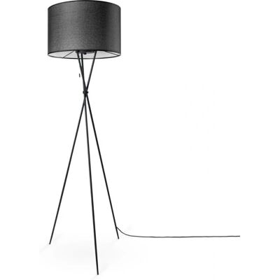 PACO HOME Schwarze Stehlampe - Elegantes Minimalistisches Design - E27 PACO HOME Schwarze Stehlampe - Elegantes Minimalistisches Design - E27
