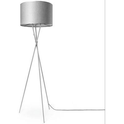 PACO HOME KATE CANVAS UNI COLOR Stehlampe - Wohnzimmer Stoffschirm PACO HOME KATE CANVAS UNI COLOR Stehlampe - Wohnzimmer Stoffschirm