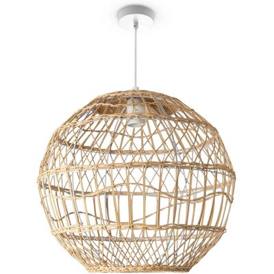 Paco Home Maite Weiße Pendelleuchte - Modernes Boho-Design Paco Home Maite Weiße Pendelleuchte - Modernes Boho-Design