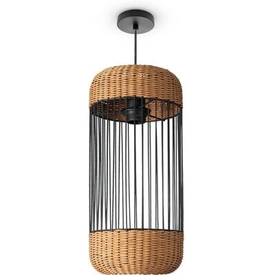 PACO HOME PUSTA Pendelleuchte - Rattan Boho Deckenlampe PACO HOME PUSTA Pendelleuchte - Rattan Boho Deckenlampe