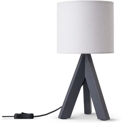 PACO HOME Bajo Canvas Uni Color Nordic Tischleuchte - Nachttischlampe PACO HOME Bajo Canvas Uni Color Nordic Tischleuchte - Nachttischlampe
