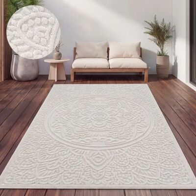 Paco Home - Cotton 232 - Crème - 120x170 cm - Rug - Publicité Paco Home - Cotton 232 - Crème - 120x170 cm - Rug - Publicité