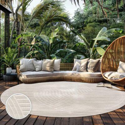 Tappeto Rotondo Paco Home - Stile Boho Chic 120cm Tappeto Rotondo Paco Home - Stile Boho Chic 120cm