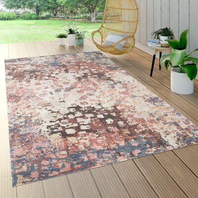 Paco Home - Tappeto Astratto Vintage - Ø 200cm Paco Home - Tappeto Astratto Vintage - Ø 200cm