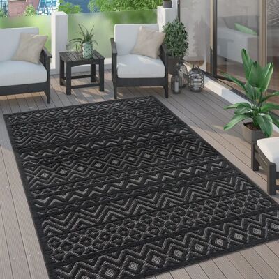 Alfombra PACO HOME Livorno 673 - Diseño geométrico, Exterior, 140x200 cm Alfombra PACO HOME Livorno 673 - Diseño geométrico, Exterior, 140x200 cm