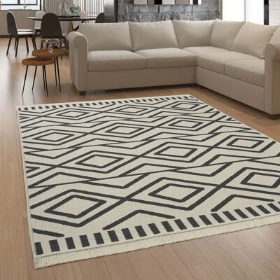 Paco Home Anthrazit Wendbare Boho & Skandinavischer Teppich Paco Home Anthrazit Wendbare Boho & Skandinavischer Teppich