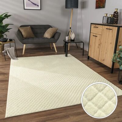 Tappeto beige Rotterdam 591 di PACO HOME - Tappeti Tappeto beige Rotterdam 591 di PACO HOME - Tappeti