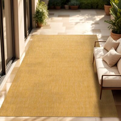Paco Home Gelbe Außen- und Innenteppich - Teppich Paco Home Gelbe Außen- und Innenteppich - Teppich
