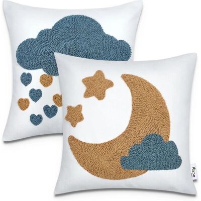 Paco Home - 2pc-Set - 45x45 - Multicolor - Fodera cuscino Paco Home - 2pc-Set - 45x45 - Multicolor - Fodera cuscino
