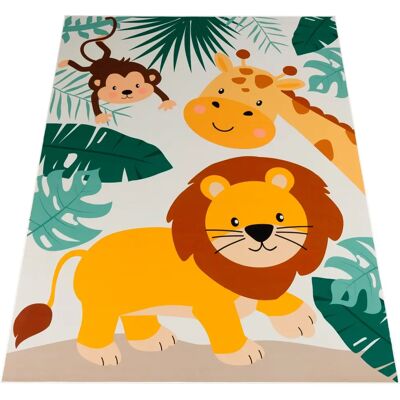 PACO HOME Bino 582 Kinderteppich - Tiermotiv, Beige, 240x340cm PACO HOME Bino 582 Kinderteppich - Tiermotiv, Beige, 240x340cm