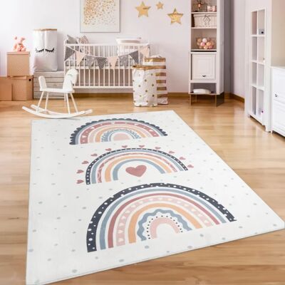Tappeto bambini PACO HOME Eliz 392 - Multicolore, Pelo corto, 200x280cm Tappeto bambini PACO HOME Eliz 392 - Multicolore, Pelo corto, 200x280cm