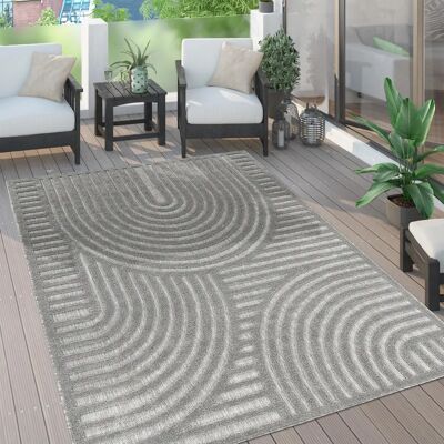 Paco Home Modello Tappeto ø 120 cm - Design geometrico Interni/Esterni Paco Home Modello Tappeto ø 120 cm - Design geometrico Interni/Esterni