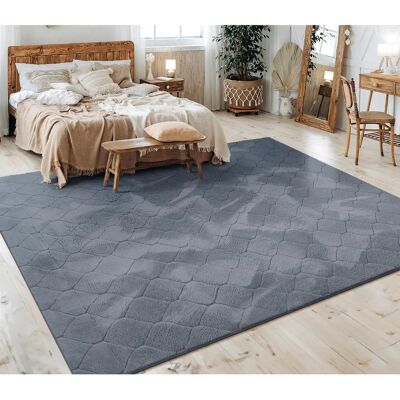 Paco Home - Tappeto Geometrico a Pelo Corto - 60x100 cm Paco Home - Tappeto Geometrico a Pelo Corto - 60x100 cm