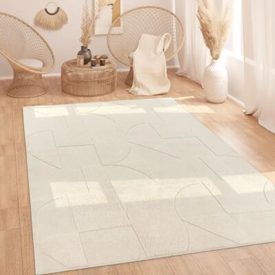 Paco Home Modello 120x160 cm - Tappeto Scandinavo Minimalista Paco Home Modello 120x160 cm - Tappeto Scandinavo Minimalista