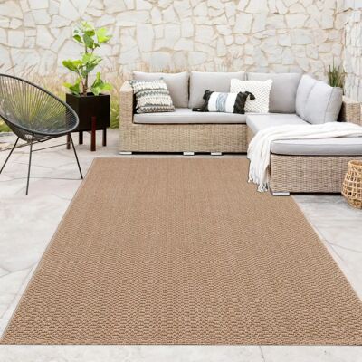 Paco Home - Beige_Monochrome_80x150 - Beige - 80x150 cm - Outdoor Rug Paco Home - Beige_Monochrome_80x150 - Beige - 80x150 cm - Outdoor Rug