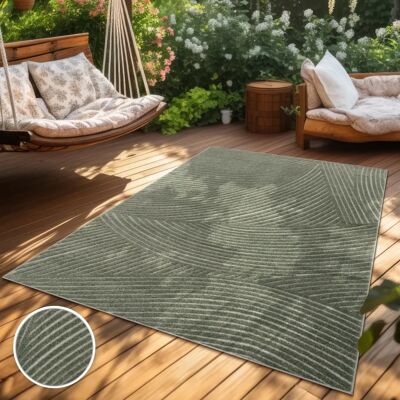 Paco Home - Alfombra de pelo corto - Interior y Exterior - 120x170 cm Paco Home - Alfombra de pelo corto - Interior y Exterior - 120x170 cm