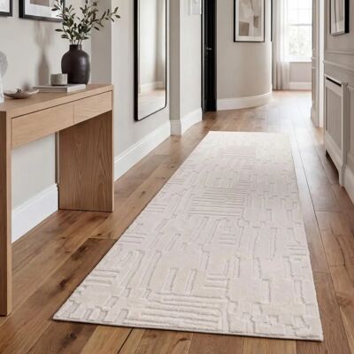 PACO HOME - Alfombra Boho Geometrico - crema - 80x150 cm - rug PACO HOME - Alfombra Boho Geometrico - crema - 80x150 cm - rug