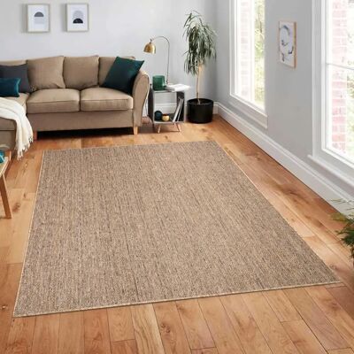 Paco Home - Alfombra Boho Chic 240x340 cm - Beige - Exterior/Interior Paco Home - Alfombra Boho Chic 240x340 cm - Beige - Exterior/Interior