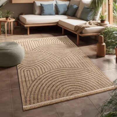 PACO HOME Cologne 492 Beigeteppich - Outdoor Indoor 240x340 cm PACO HOME Cologne 492 Beigeteppich - Outdoor Indoor 240x340 cm