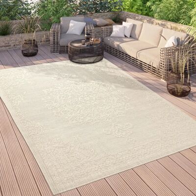 Paco Home - Beigener Orientalischer Outdoor-Teppich Paco Home - Beigener Orientalischer Outdoor-Teppich