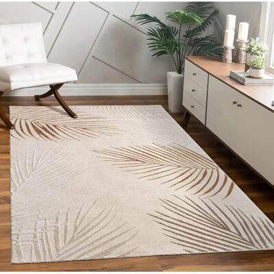 Tappeto PACO HOME Tuana 218 Beige - Corto, Floreale, Hoch-Tief, 200x290 cm Tappeto PACO HOME Tuana 218 Beige - Corto, Floreale, Hoch-Tief, 200x290 cm