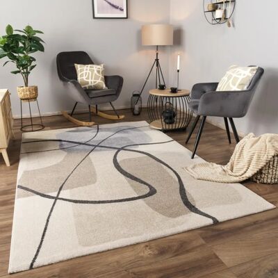 Paco Home - Alfombra Salón Crema - 120x170 cm - Crema - Rug Paco Home - Alfombra Salón Crema - 120x170 cm - Crema - Rug
