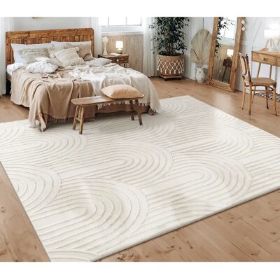 Alfombra Paco Home Pelo Corto Diseño Geométrico - Alfombra Alfombra Paco Home Pelo Corto Diseño Geométrico - Alfombra