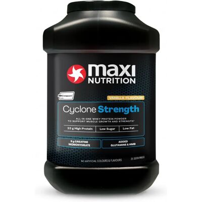 Maximuscle Maxi Nutrition Cyclone Vanille - Proteinpulver Maximuscle Maxi Nutrition Cyclone Vanille - Proteinpulver