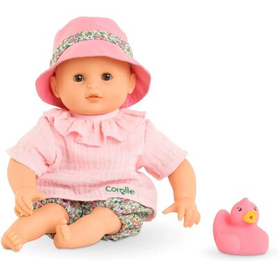 Corolle Badpop Coralie med Badeand - 30cm - fra 18 måneder Corolle Badpop Coralie med Badeand - 30cm - fra 18 måneder