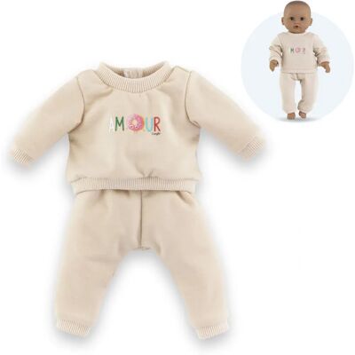 Corolle - Jogging Beige, Kleidung, für 30 cm Puppe, 9000111200 Corolle - Jogging Beige, Kleidung, für 30 cm Puppe, 9000111200