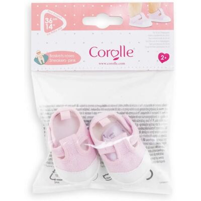 Corolle 141510 Puppenzubehör - Poppensneakers Rosa, 36cm Corolle 141510 Puppenzubehör - Poppensneakers Rosa, 36cm