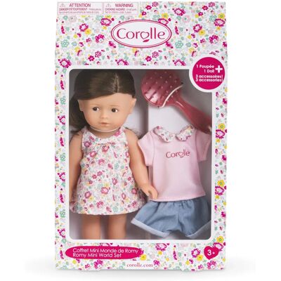 Corolle 9000240230 Puppe - Mini Corolline Romy - 20 cm - Ab 3 Jahren Corolle 9000240230 Puppe - Mini Corolline Romy - 20 cm - Ab 3 Jahren