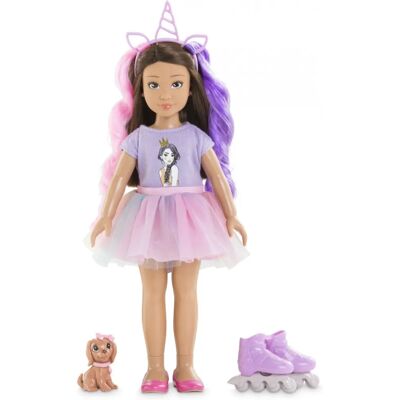 Corolle Luna Pink Einhorn Puppe Corolle Luna Pink Einhorn Puppe