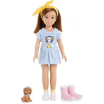 Corolle Zoe Natur & Abenteuer Puppe - Blau & Gelb - Kinder Geschenk Corolle Zoe Natur & Abenteuer Puppe - Blau & Gelb - Kinder Geschenk