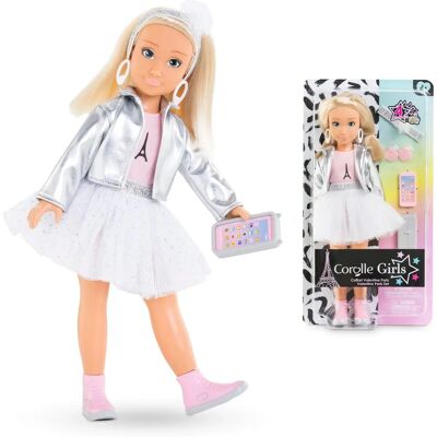 Corolle Baby Doll Biała - 28 cm, 4 akcesoria, Zapach wanilii - Lalka Corolle Baby Doll Biała - 28 cm, 4 akcesoria, Zapach wanilii - Lalka