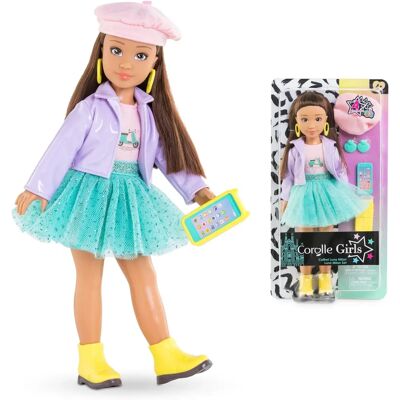 Muñeca Baby Doll Luna Fashion Week Paris - Accesorios y Aroma Muñeca Baby Doll Luna Fashion Week Paris - Accesorios y Aroma