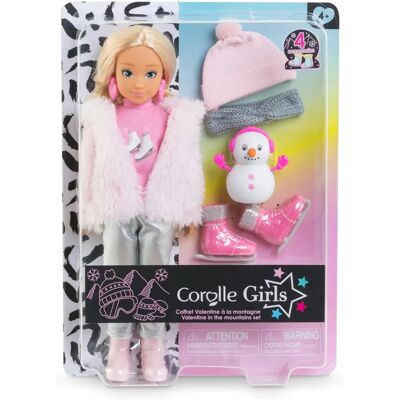 Corolle Valentine Mountain Doll - 28cm & Accessories Corolle Valentine Mountain Doll - 28cm & Accessories