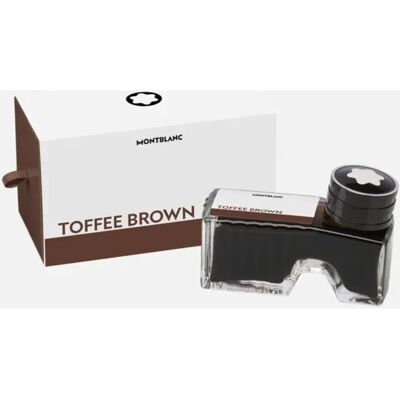 Montblanc Modèle Bouteille d'Encre Toffee Brown - Tintenfass - Publicité Montblanc Modèle Bouteille d'Encre Toffee Brown - Tintenfass - Publicité