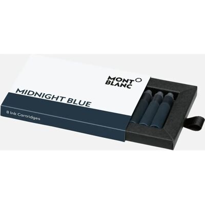 Montblanc 128199 Tintenpatrone - 8 Stück Blau Montblanc 128199 Tintenpatrone - 8 Stück Blau