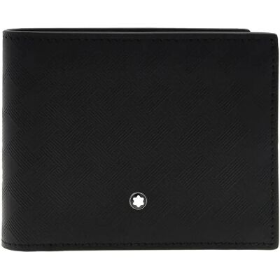 Montblanc Plånbok - Svart Läder - Kortfodral Montblanc Plånbok - Svart Läder - Kortfodral