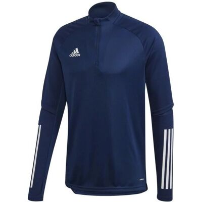 Adidas Condivo 20 TR Top - Koszulka treningowa - Navy/Blue/Biała Adidas Condivo 20 TR Top - Koszulka treningowa - Navy/Blue/Biała